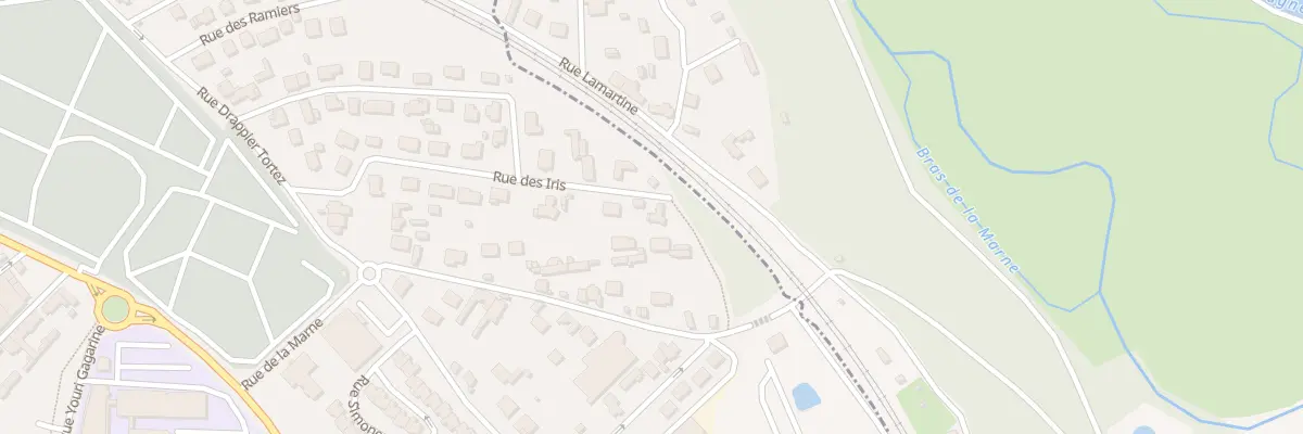 Plan du 20 Rue des Iris à Chaumont