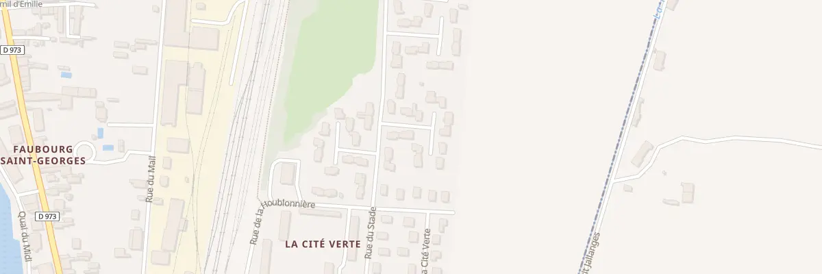 Plan du 11 Imp des Fleurs à Seurre