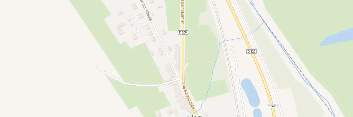 Plan du 2B Rue des Tilleuls à Fronville