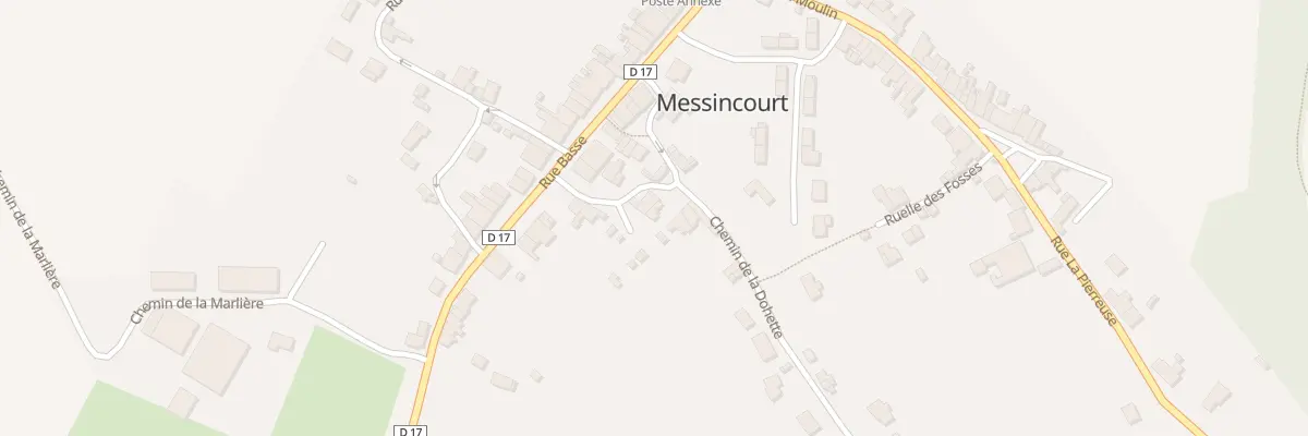Plan du 13 Le Creusot à Messincourt