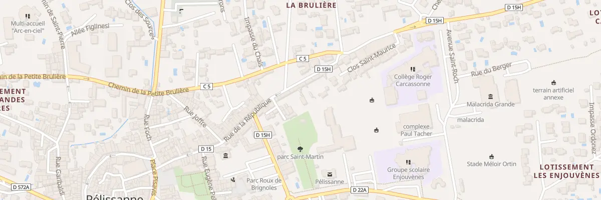 Plan du 48 Rue de la République à Pélissanne