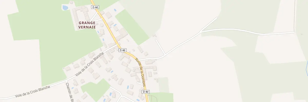 Plan du 306 Rte de la Dombes à Saint-Éloi