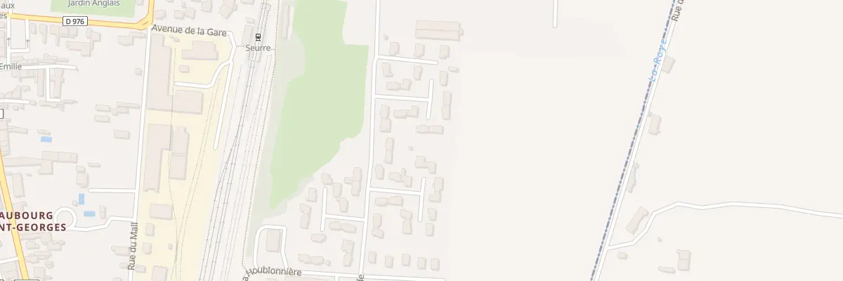 Plan du 7 All des Glycines à Seurre
