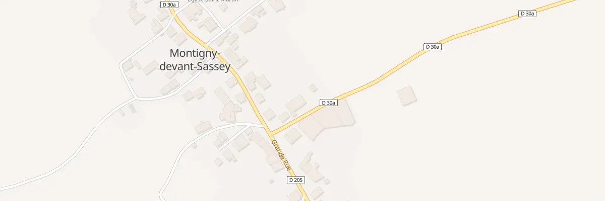 Plan du 3 Rte de Saulmory à Montigny-devant-Sassey