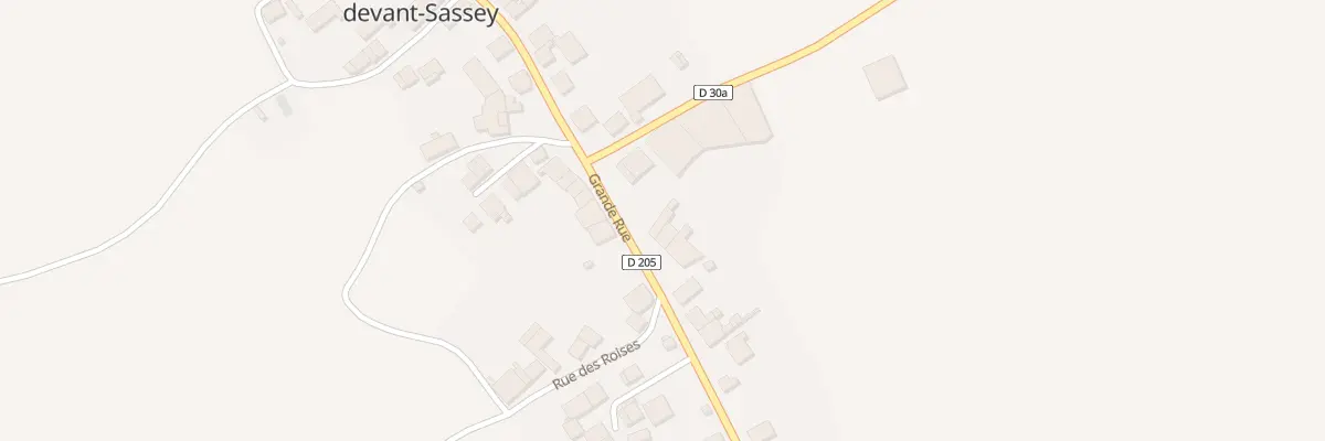 Plan du 21 Gr Grande Rue à Montigny-devant-Sassey