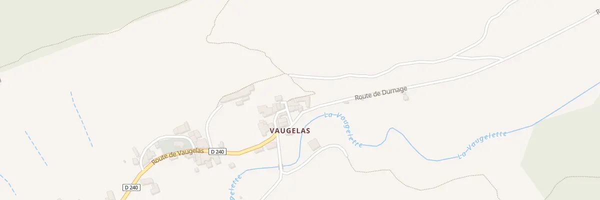 Plan du 5076 Vaugelas à Montclar-sur-Gervanne