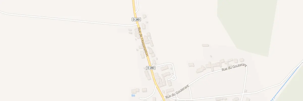 Plan du 44 Rue de l’Assomption à Orgeux