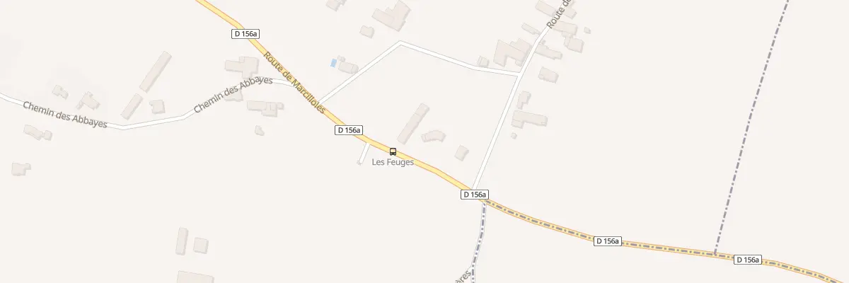 Plan du 881 Rte de Marcilloles à Pajay