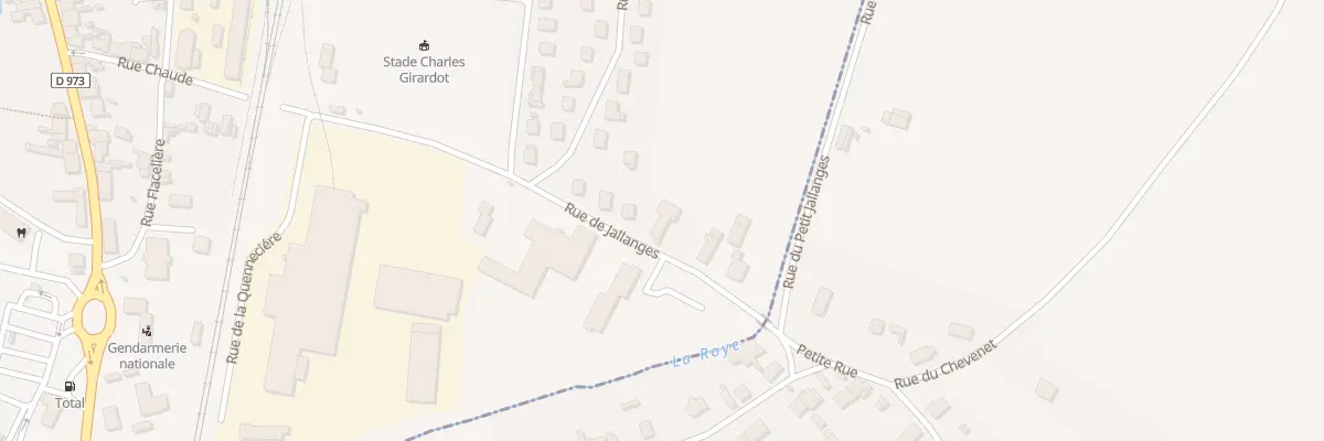 Plan du 11 Rue de Jallanges à Seurre
