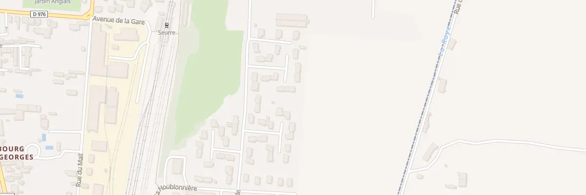 Plan du 6 All des Glycines à Seurre