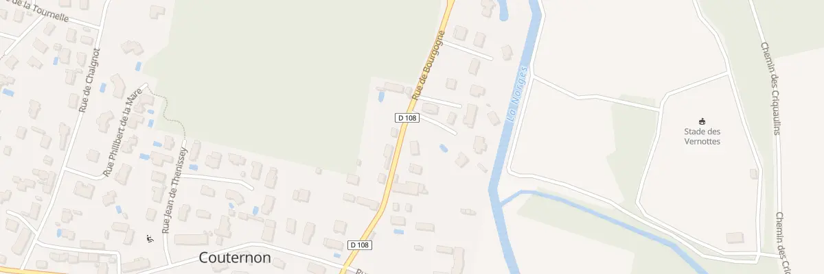 Plan du 30B Rue de Bourgogne à Couternon