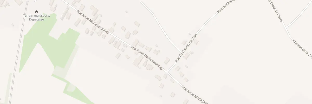 Plan du 29 Rue Anne-Marie Javouhey à Jallanges
