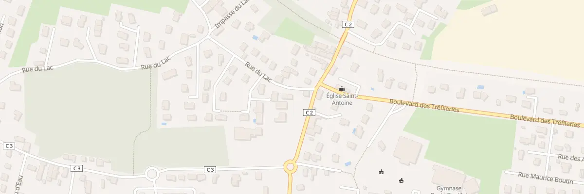 Plan du 1B Rue du Lac à Charvieu-Chavagneux