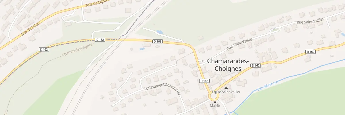 Plan du 19 Rozian Sud à Chamarandes-Choignes