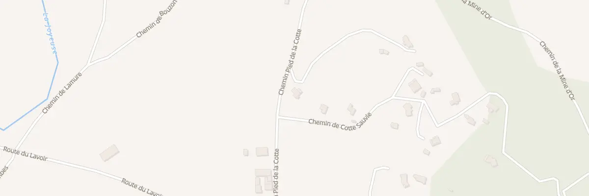 Plan du 300A Che Pied de la Cotte à Parnans