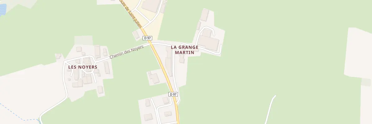 Plan du 5379 La Grange Martin à Saint-Nizier-le-Bouchoux
