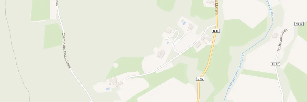Plan du 5149 Font Saisonnade à Faucon