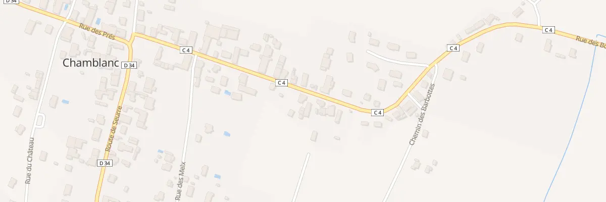 Plan du 18 Rue des Bois à Chamblanc