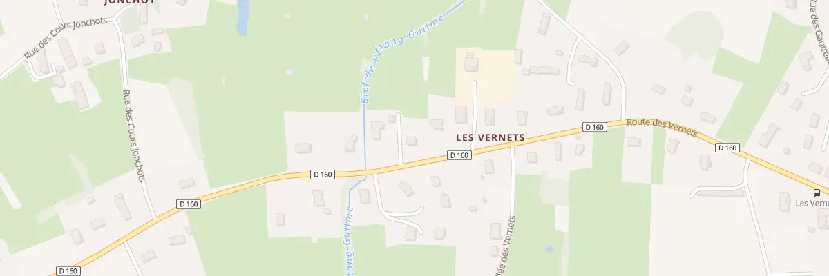 Plan du 950 Rte des Vernets à Branges