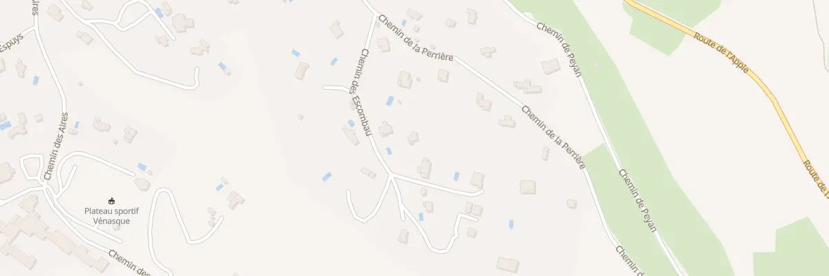 Plan du 35 Che des Escombau à Venasque