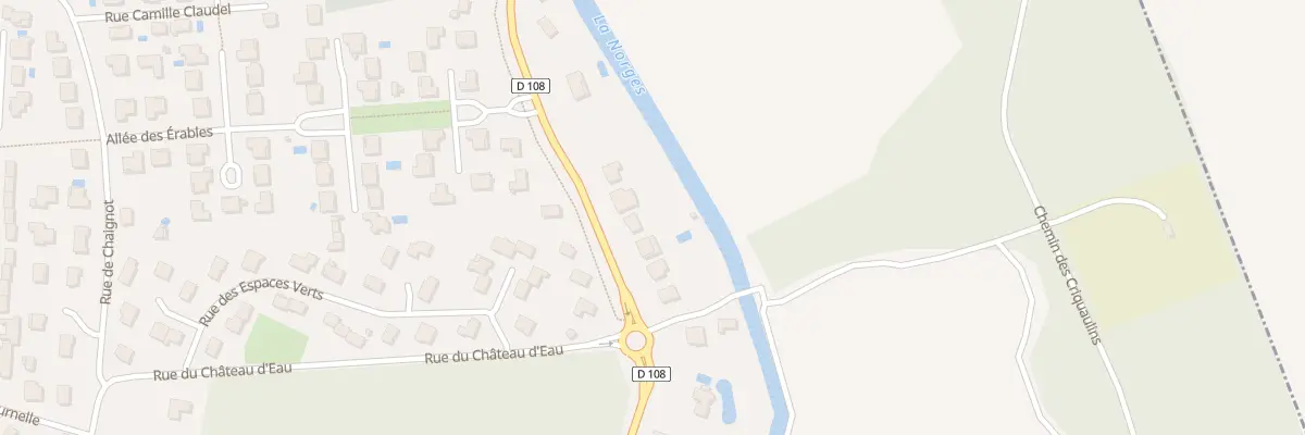 Plan du 44 Rue de Bourgogne à Couternon