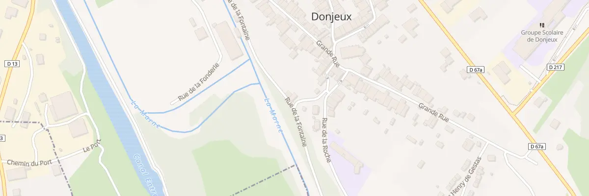 Plan du 2 Rue du Tarmot à Donjeux