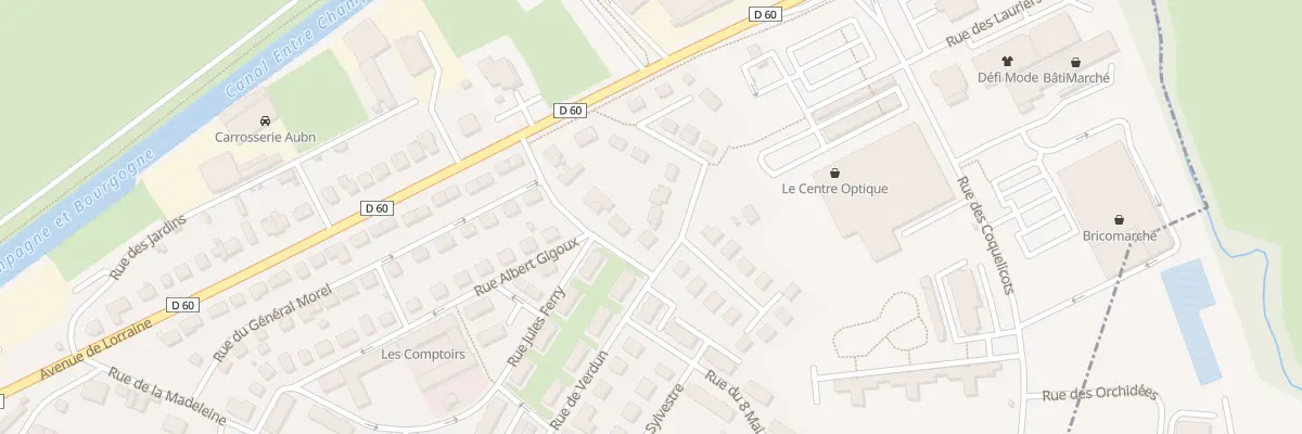 Plan du 13 Rue Charles Tanret à Joinville