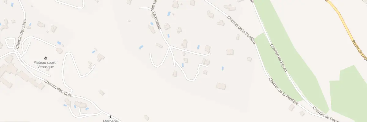 Plan du 5248 Escombau à Venasque