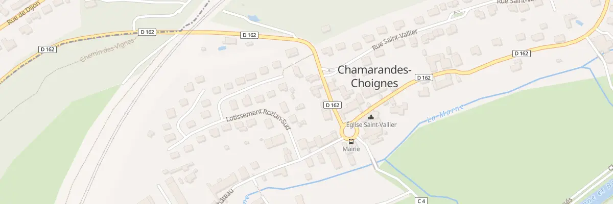 Plan du 9 Coteau Saint Michel à Chamarandes-Choignes