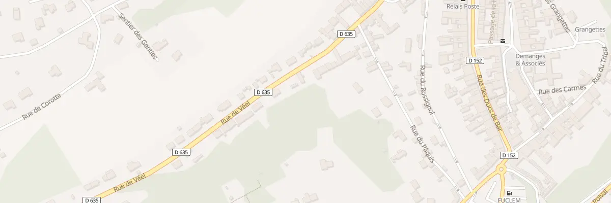 Plan du 158 Rue de Véel à Bar-le-Duc