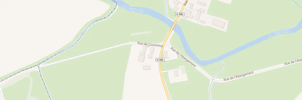 Plan du 1 Rue de Couronne à Frontenard