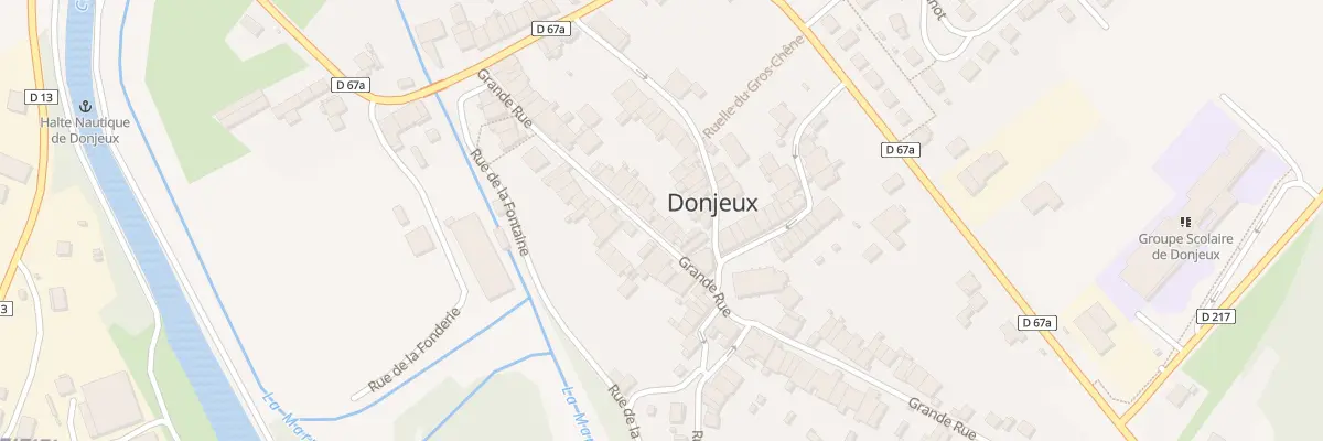 Plan du 31 Rue Grande Rue à Donjeux