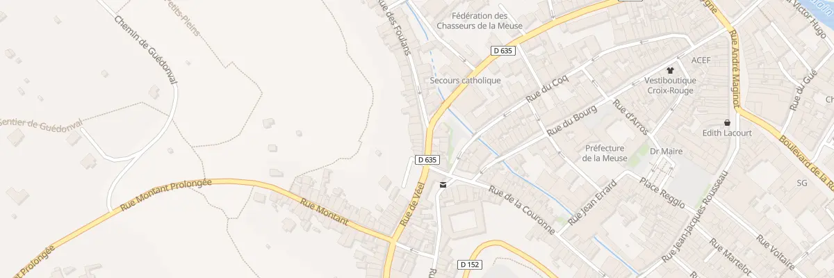 Plan du 7 Rue de Véel à Bar-le-Duc