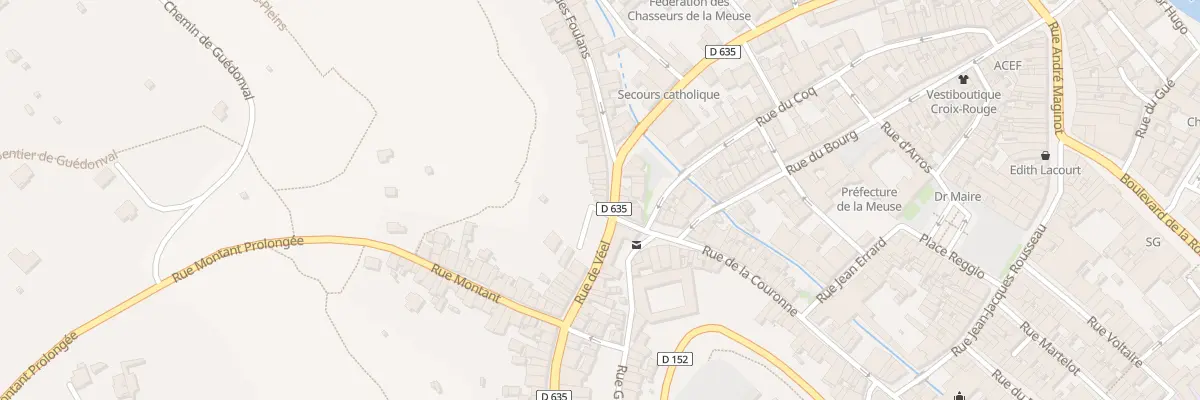 Plan du 15 Rue de Véel à Bar-le-Duc