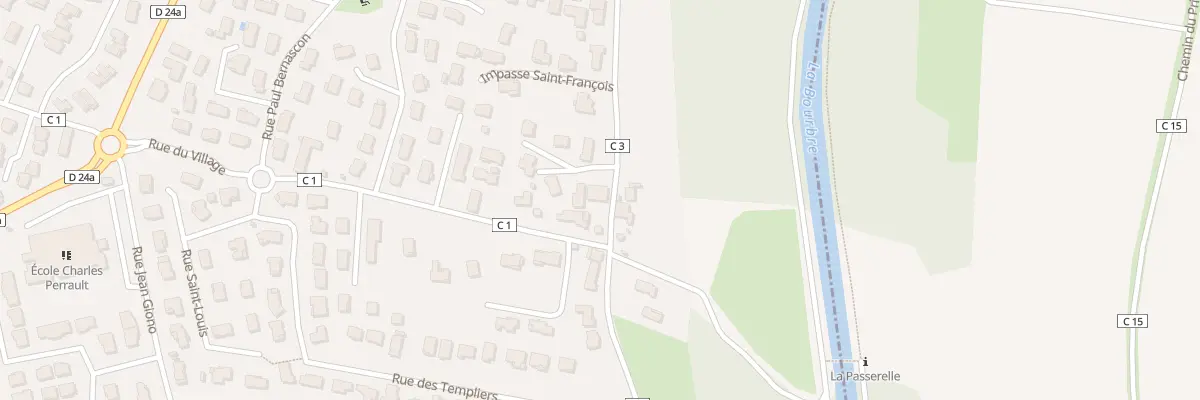 Plan du 26 Rte de Jameyzieu à Charvieu-Chavagneux