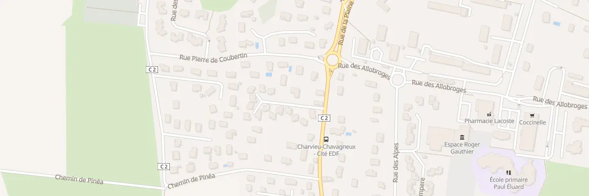 Plan du 41 Imp de la Plaine Fleurie à Charvieu-Chavagneux