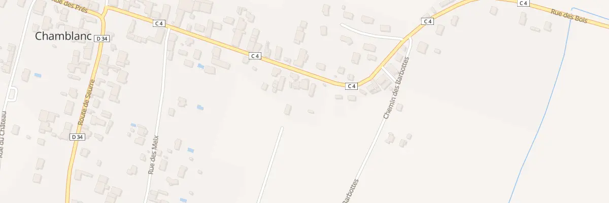 Plan du 5134 Rue des Bois à Chamblanc