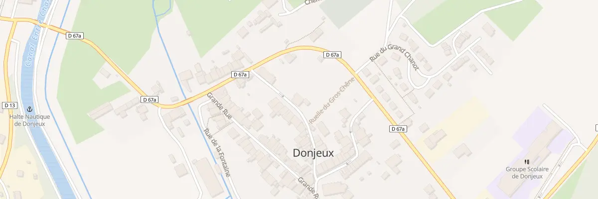 Plan du 22 Ptr Petite Rue à Donjeux