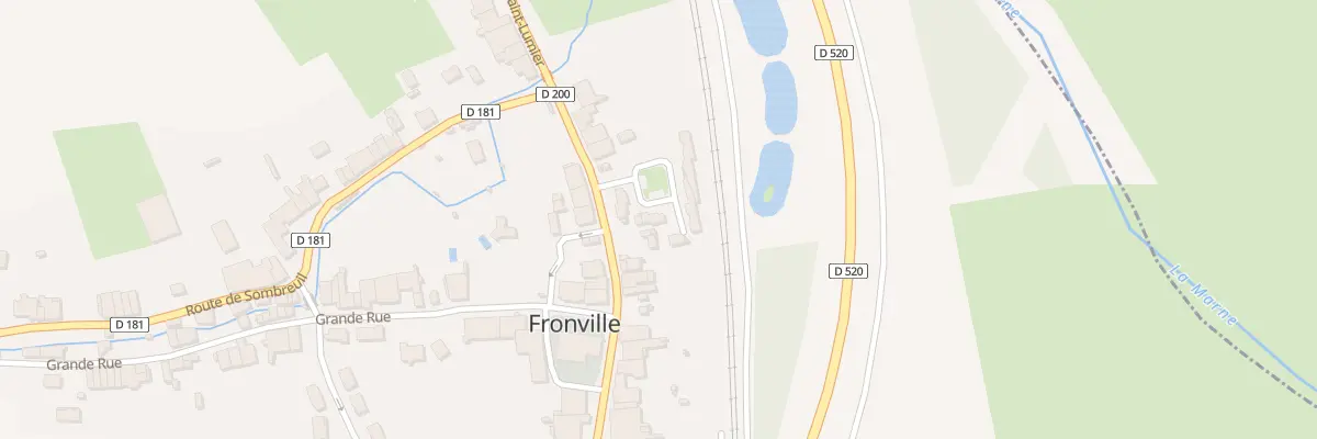 Plan du 9 Pl de la Ronciere à Fronville