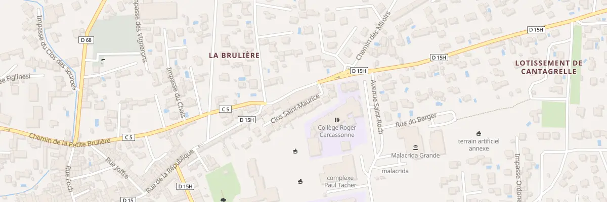 Plan du 62 Rue de la République à Pélissanne
