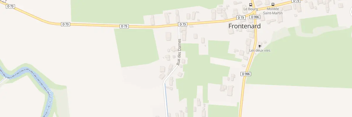 Plan du 6 Rue des Dames à Frontenard