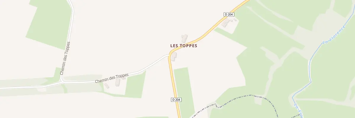 Plan du 5 Ham des Toppes à Mervans