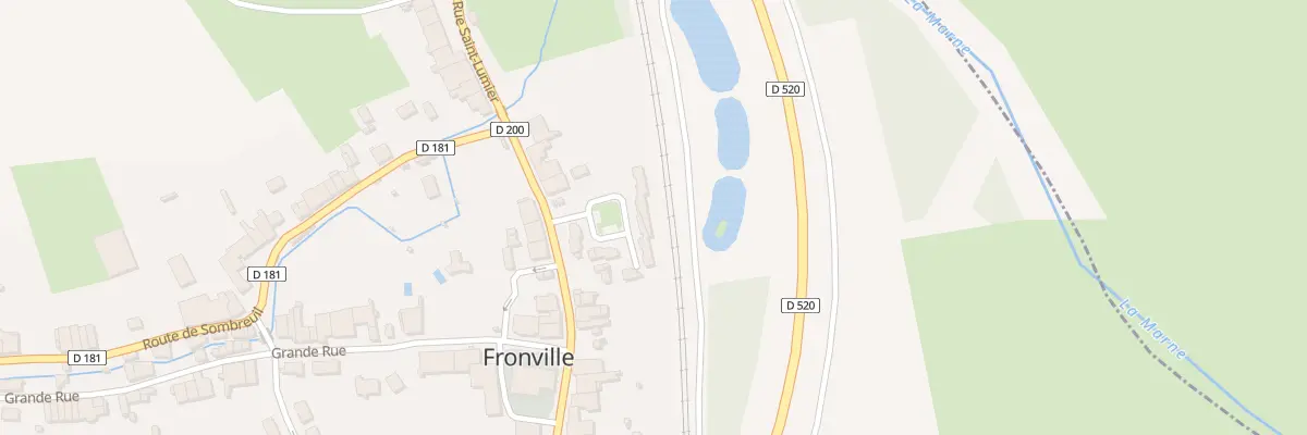 Plan du 4 Pl de la Ronciere à Fronville