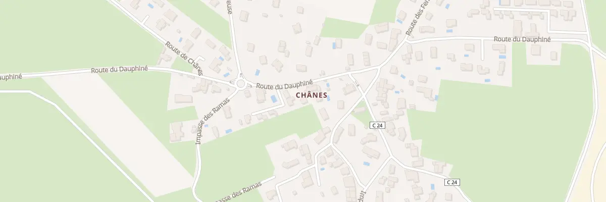 Plan du 2574 Rte du Dauphine à Béligneux
