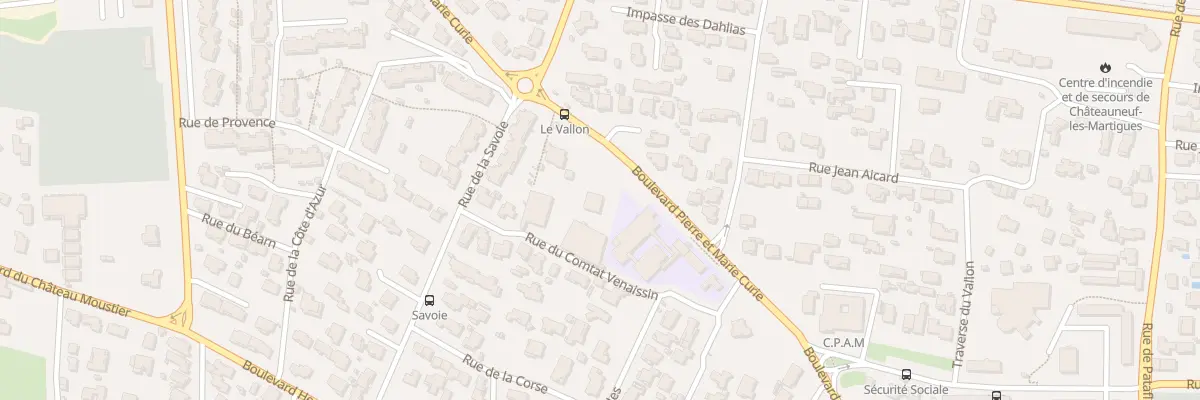 Plan du 29 Rue Pierre et Marie Curie à Vauvenargues