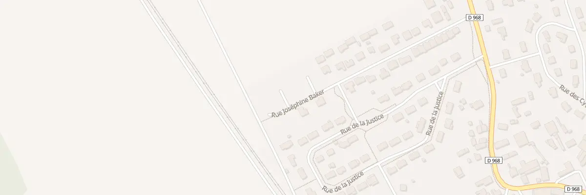 Plan du 18 Rue Joséphine Baker à Aiserey