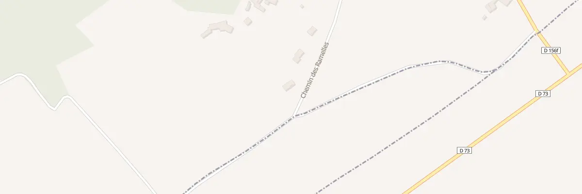 Plan du 840 Chem des Ramelles à Faramans