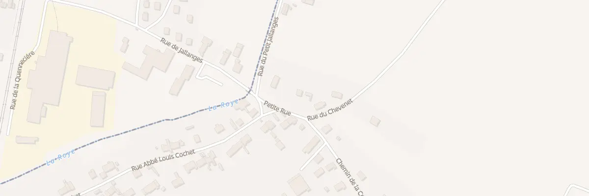Plan du 31 Rue Abbé Louis Cochet à Jallanges