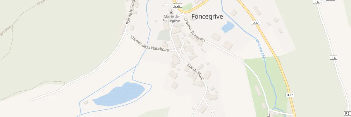 Plan du 4 Rue du Mont à Foncegrive