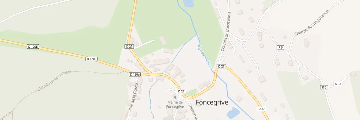 Plan du 4 Rue du Chêne à Foncegrive